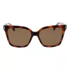 Okulary przeciwsłoneczne damskie Polaroid PLD6192S54086 - Oprawka Havana Brown, Soczewki brązowe polaryzacyjne - 54mm