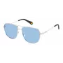 POLAROID PLD6195SX10 Okulary przeciwsłoneczne unisex - Polaryzowane, styl pilot/aviator - 58/15/145 mm