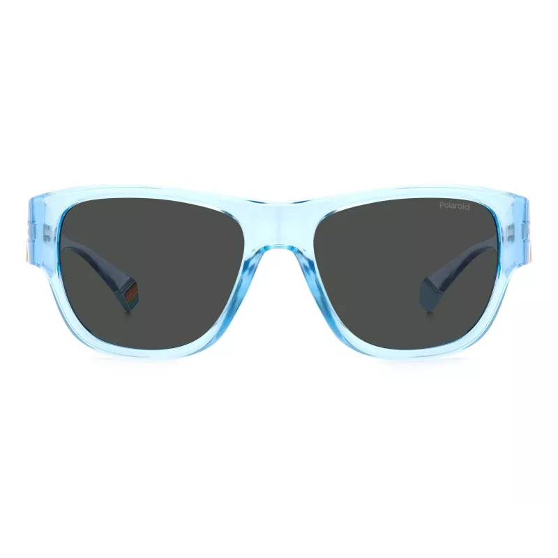 POLAROID PLD6197SMVU Unisex Okulary Przeciwsłoneczne Prostokątne Polaryzacyjne UV400 55mm