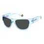 POLAROID PLD6197SMVU Unisex Okulary Przeciwsłoneczne Prostokątne Polaryzacyjne UV400 55mm