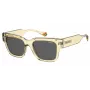 POLAROID PLD6198SXMC40 Unisex Okulary Przeciwsłoneczne Prostokątne - Havana/Brąz - 52/18/140 mm