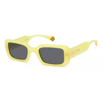 Polaroid PLD6208SX40G Damskie Okulary Przeciwsłoneczne Polaryzacyjne - Oprawka Havana, Brązowe Szkła