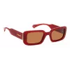 POLAROID PLD6208SXC9AF Damskie okulary przeciwsłoneczne z polaryzacją - czarna oprawka, szare szkła 52mm
