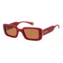POLAROID PLD6208SXC9AF Damskie okulary przeciwsłoneczne z polaryzacją - czarna oprawka, szare szkła 52mm