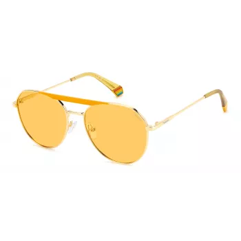 POLAROID PLD6211SXLPE Unisex Okulary Przeciwsłoneczne Prostokątne Polaryzacyjne 57/17/145 mm