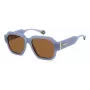 Okulary przeciwsłoneczne Polaroid PLD6212SXMVU Unisex Square - czarna oprawka, szare soczewki polaryzacyjne - 54/17/140 mm