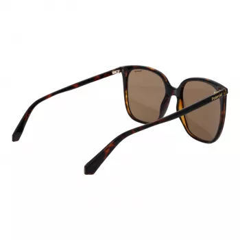 Okulary przeciwsłoneczne Polaroid PLD6218S56086 damskie aviator Havana brązowe polaryzowane 56mm