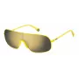 Okulary przeciwsłoneczne unisex Polaroid PLD6222S40G - oprawka Havana Brown Tortoise, brązowe soczewki polaryzacyjne, kształt kwadratowy