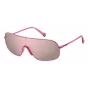 POLAROID PLD6222SMU1 Okulary przeciwsłoneczne unisex - Spolaryzowana kwadratowa oprawka czarno-szara