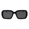 Polaroid PLD6223SX5480 Okulary przeciwsłoneczne unisex prostokątne Havana 54 mm