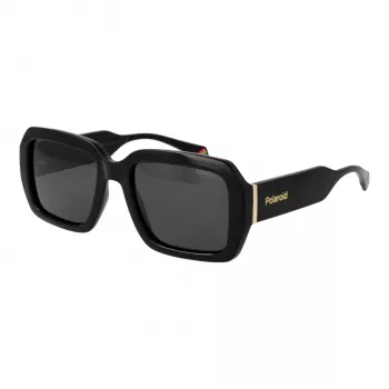 Polaroid PLD6223SX5480 Okulary przeciwsłoneczne unisex prostokątne Havana 54 mm