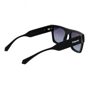 POLAROID PLD6224SX5400 Okulary przeciwsłoneczne unisex Havana kwadratowa oprawka szare soczewki polaryzacyjne 54/20/140 mm