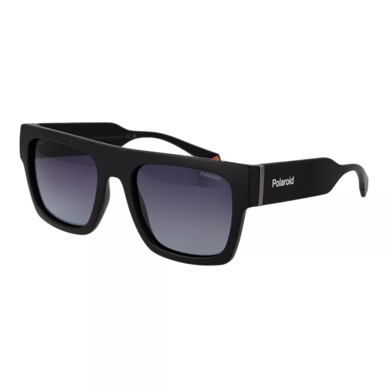 POLAROID PLD6224SX5400 Okulary przeciwsłoneczne unisex Havana kwadratowa oprawka szare soczewki polaryzacyjne 54/20/140 mm