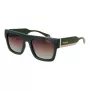 Polaroid PLD6224SX541E Unisex Okulary Przeciwsłoneczne Prostokątne - Szare Szkła, Czarno-Szara Oprawka
