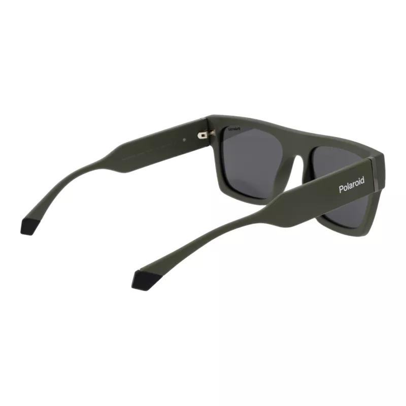 POLAROID PLD6224SX543Y Unisex Okulary Przeciwsłoneczne Prostokątne Havana Zielony 54mm