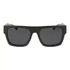 POLAROID PLD6224SX543Y Unisex Okulary Przeciwsłoneczne Prostokątne Havana Zielony 54mm