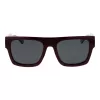 Polaroid PLD6224SX54LH Okulary przeciwsłoneczne unisex - czarna oprawka, szare soczewki 54mm