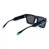Polaroid PLD6224SX54PJ Okulary przeciwsłoneczne unisex - czarna oprawka, szare soczewki polaryzacyjne 54mm