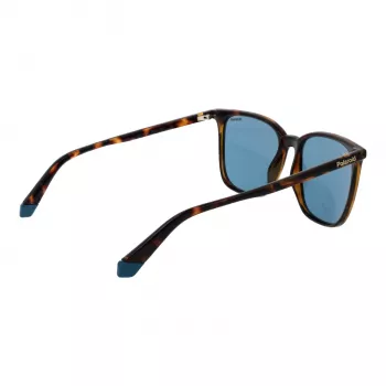POLAROID PLD6226S54086 Okulary przeciwsłoneczne damskie Havana Brązowe Prostokątne Polaryzacyjne 54mm