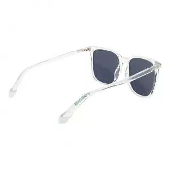 Okulary przeciwsłoneczne Polaroid PLD6226S54900 damskie, prostokątne - czarne/szare