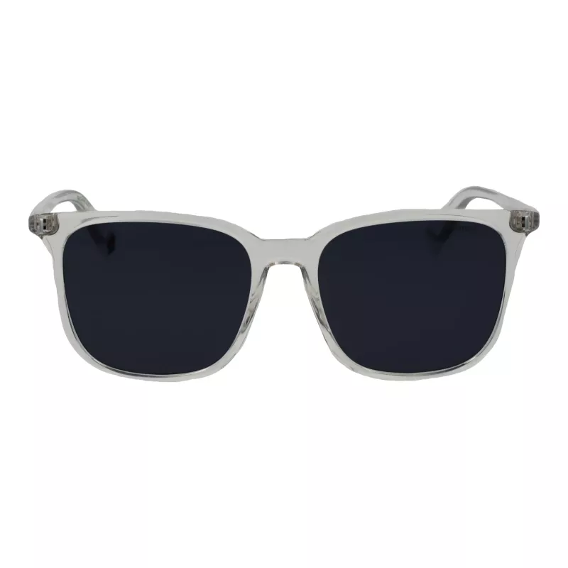 Okulary przeciwsłoneczne Polaroid PLD6226S54900 damskie, prostokątne - czarne/szare