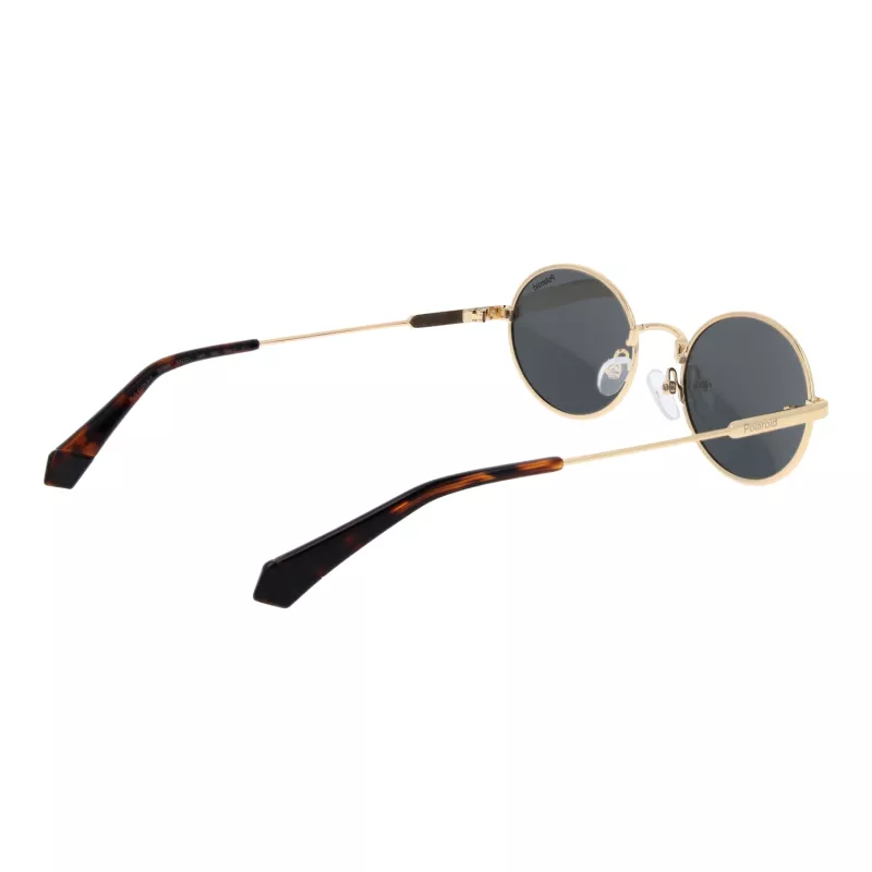 Okulary przeciwsłoneczne unisex Polaroid PLD6228SX5300 - czarna oprawka, szare szkła 53mm