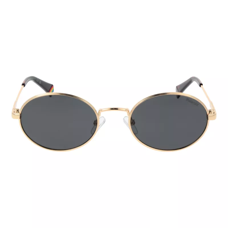 Okulary przeciwsłoneczne unisex Polaroid PLD6228SX5300 - czarna oprawka, szare szkła 53mm