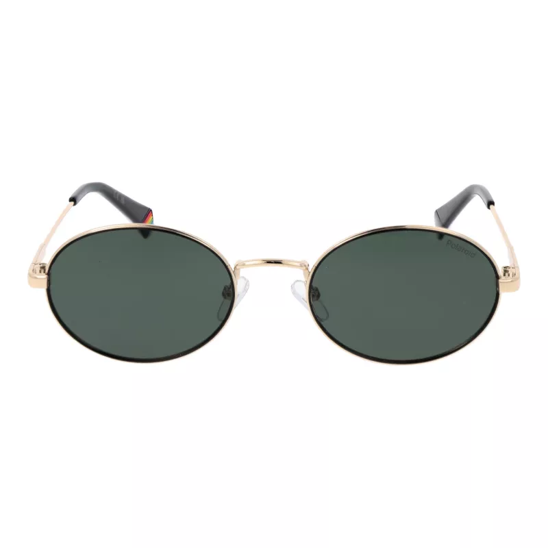 POLAROID PLD6228SX532M Unisex Okulary przeciwsłoneczne prostokątne - Oprawka Havana Brąz, Brązowe soczewki polaryzacyjne, 53mm