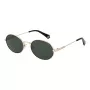 POLAROID PLD6228SX532M Unisex Okulary przeciwsłoneczne prostokątne - Oprawka Havana Brąz, Brązowe soczewki polaryzacyjne, 53mm