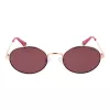 Polaroid PLD6228SX53LT Unisex Okulary przeciwsłoneczne prostokątne - Oprawka Havana, brązowe soczewki polaryzacyjne - 53mm