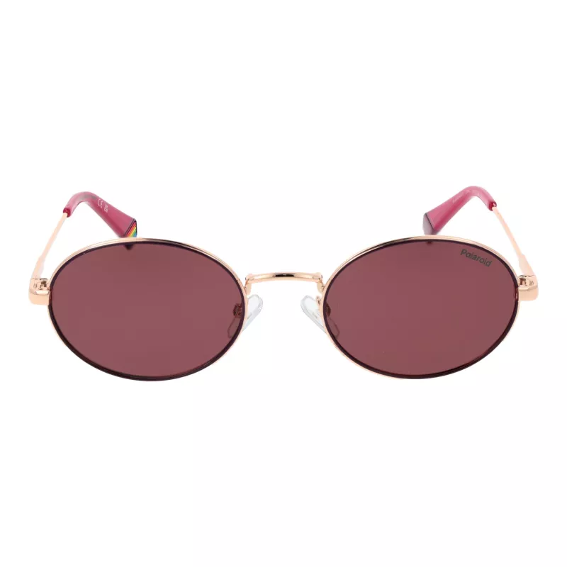 Polaroid PLD6228SX53LT Unisex Okulary przeciwsłoneczne prostokątne - Oprawka Havana, brązowe soczewki polaryzacyjne - 53mm