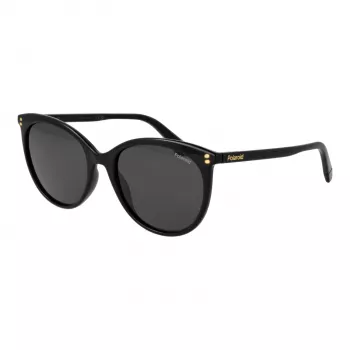 Polaroid PLD6231S55807 Damskie okulary przeciwsłoneczne w kształcie kwadratu Havana Brown Polaryzowane UV400