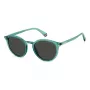 Okulary przeciwsłoneczne unisex Polaroid PLD6233S1ED - czarna oprawka, szare soczewki polaryzacyjne