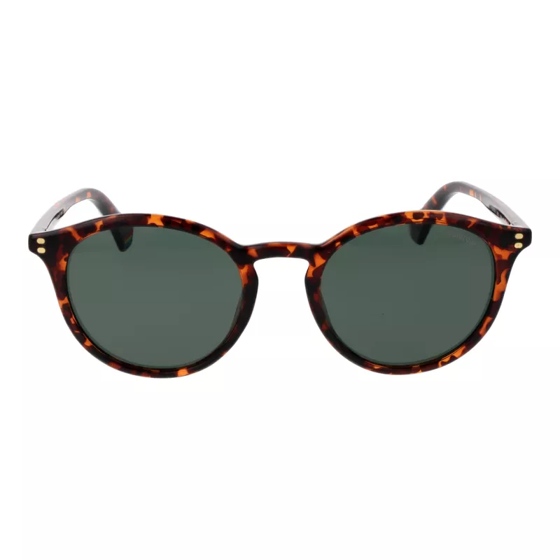 POLAROID PLD6233S51086 Okulary przeciwsłoneczne Unisex Havana Brązowe Kształt kwadratowy 51mm