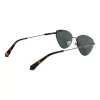 Polaroid PLD6234SX57AS Damskie Okulary Przeciwsłoneczne Polaryzacyjne - Czarna Oprawka Szare Szkła 57mm