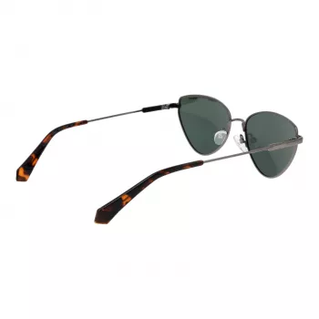 Polaroid PLD6234SX57AS Damskie Okulary Przeciwsłoneczne Polaryzacyjne - Czarna Oprawka Szare Szkła 57mm