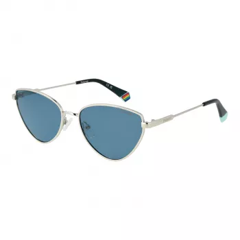 Polaroid PLD6234SX57DO Damskie okulary przeciwsłoneczne Cat Eye Havana Brown Polaryzowane UV400