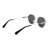 Polaroid PLD6236SX54RH Unisex Okulary Przeciwsłoneczne Prostokątne - Oprawka Havana Brązowe Szkła 54mm