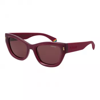 POLAROID PLD6237SX528C Okulary przeciwsłoneczne damskie polaryzacyjne Havana 52 mm