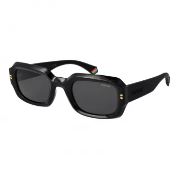 Okulary przeciwsłoneczne unisex Polaroid PLD6239SX5180 - oprawka Havana, brązowe soczewki polaryzacyjne, 51 mm