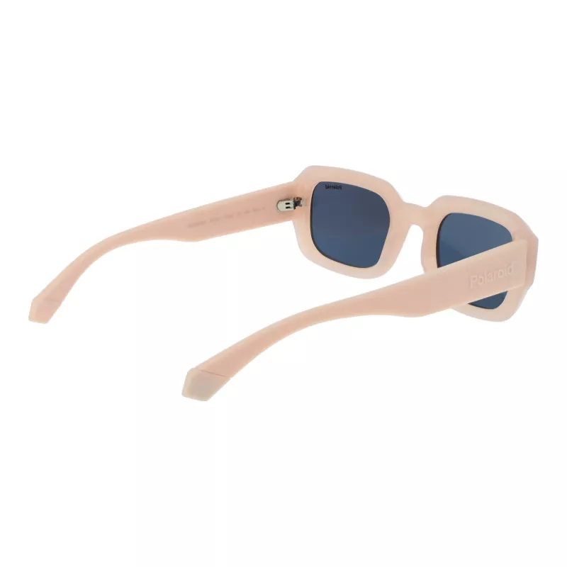 POLAROID PLD6239SX51FW Okulary przeciwsłoneczne unisex - Polaryzacyjne, kwadratowa oprawka 51mm