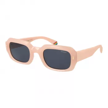 POLAROID PLD6239SX51FW Okulary przeciwsłoneczne unisex - Polaryzacyjne, kwadratowa oprawka 51mm