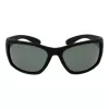 Polaroid PLD7005S63YYV Unisex Okulary Przeciwsłoneczne Prostokątne - Czarna Oprawka Szare Szkła 63mm