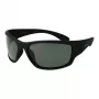 Polaroid PLD7005S63YYV Unisex Okulary Przeciwsłoneczne Prostokątne - Czarna Oprawka Szare Szkła 63mm