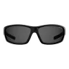 POLAROID PLD7029S807 Unisex Sportowe Okulary Przeciwsłoneczne - Soczewki Polaryzacyjne Szare - Oprawa Czarna