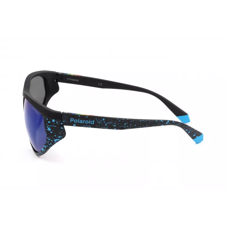 POLAROID PLD7032-S-S6F Unisex Rectangular Sunglasses Havana Brown Polarized