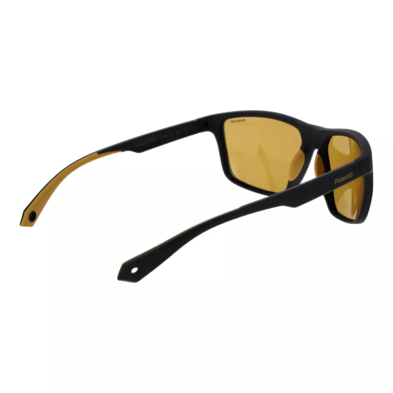 Okulary przeciwsłoneczne Polaroid PLD7040/S dla mężczyzn - oprawka Havana, zielone soczewki polaryzacyjne - 59mm