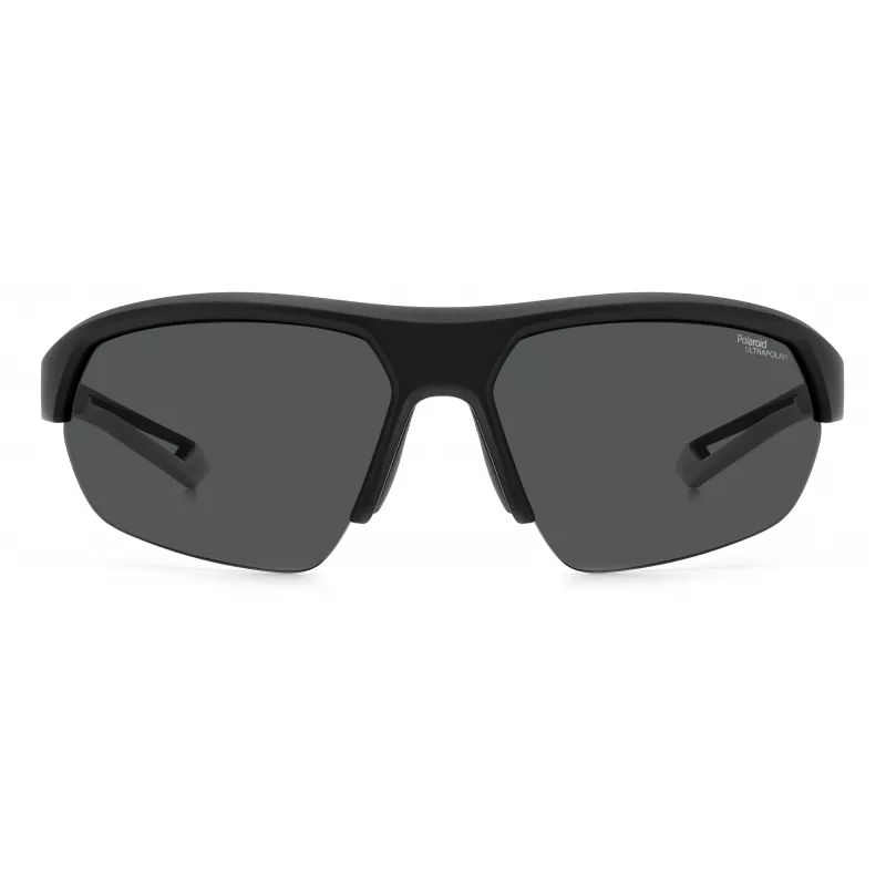 POLAROID PLD7048S003G6 Unisex Pilot Sunglasses Black Grey Polarized