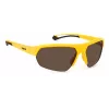 Polaroid PLD7048S2V7G6 Okulary przeciwsłoneczne unisex - oprawka Havana/Brąz, zielone soczewki polaryzacyjne, 65/17/130 mm