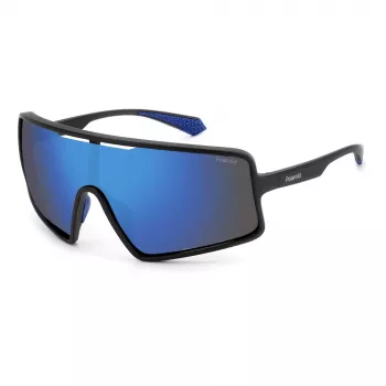 Okulary przeciwsłoneczne Polaroid Sport męskie PLD7045SIPQ - polaryzacyjne, oprawki typu wrap-around